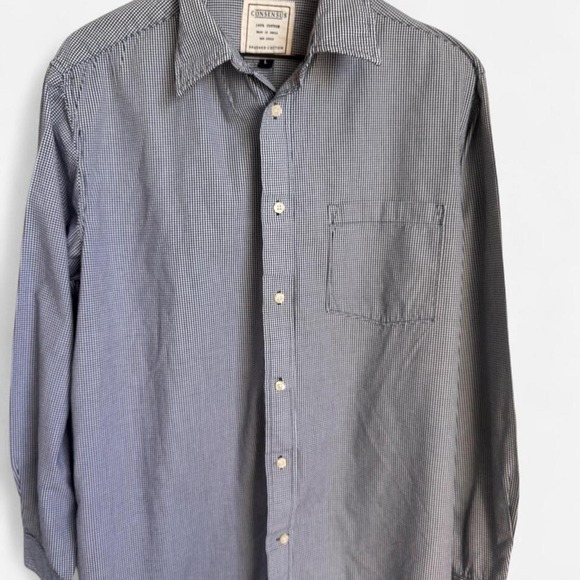 Other - 🏁 CONSENSUS Men's Gingham Long Sleeve Button Down Shirt 🏁